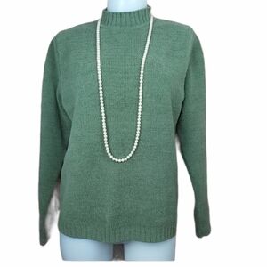 KHAKI chenille super soft sweater